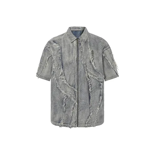 ROCAWEAR SS24 Рубашка Унисекс Blue