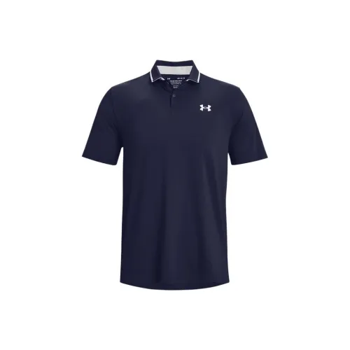 Under Armour Морской Синий Мужская Поло