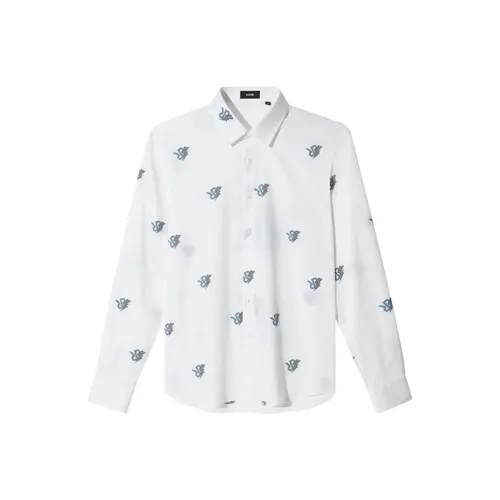 RARE Белые Мужские Рубашки