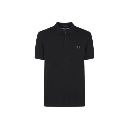 COMME DES GARCONS SHIRT Мужская черная поло рубашка