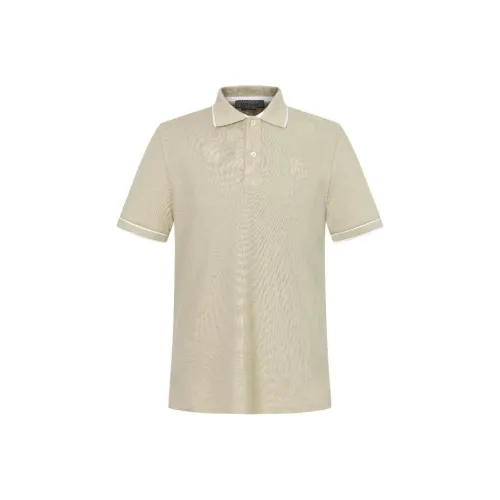 Corneliani Поло Мужское Бежевое