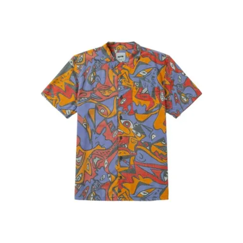 VANS Рубашка SS Рубашка Мужская Оранжевая