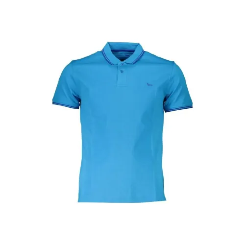 HARMONT&BLAINE Blue Men's Polo