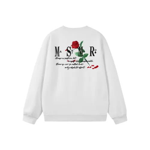 MashiMaro Круглый вырез Свитшот Унисекс