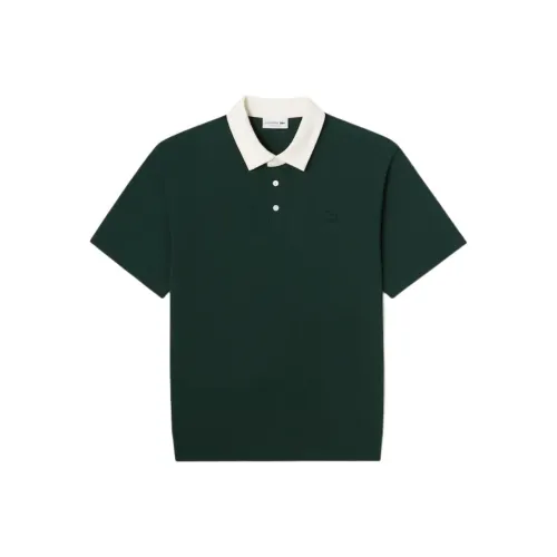 Зеленая мужская поло от LACOSTE Collaboration