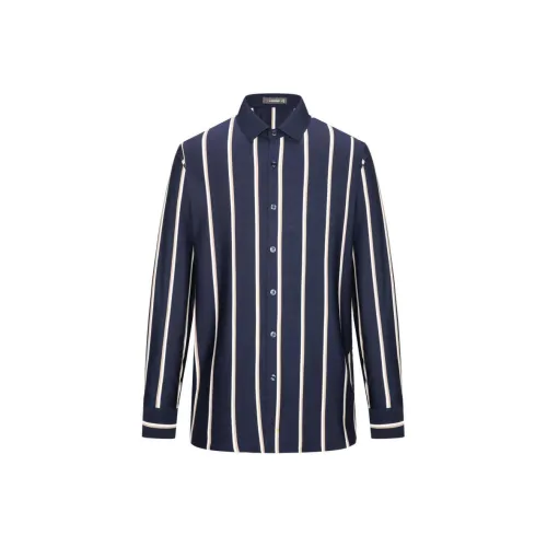 K BOXING Темно-синие мужские рубашки