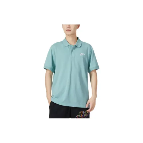 Nike Синий Мужское Поло