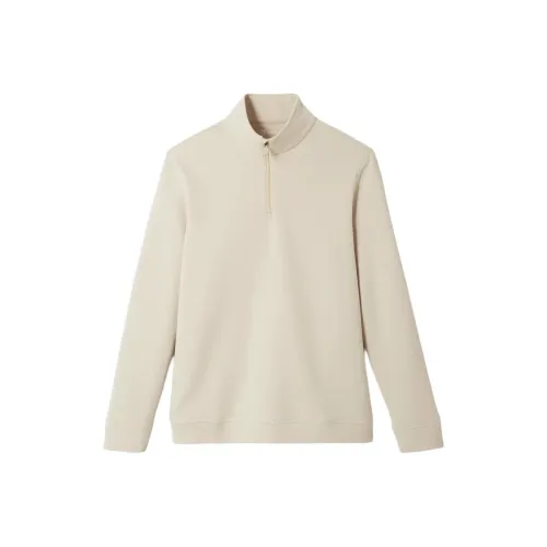 DECATHLON Толстовка Мужская Светло-Белая Лаймово-Серая