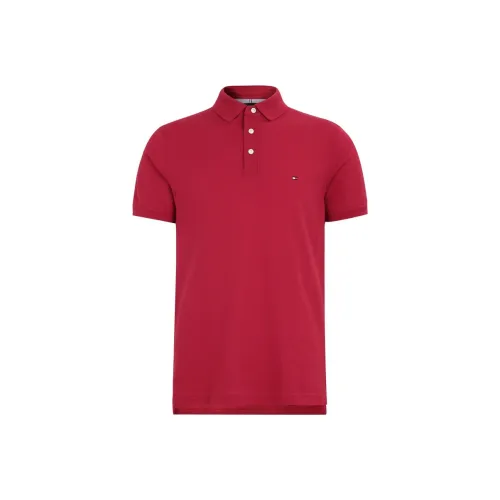 Tommy Hilfiger 1985 Series Поло Мужское Страстное Красное
