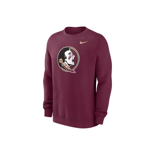 Nike College Толстовка Мужская Гранат Красный