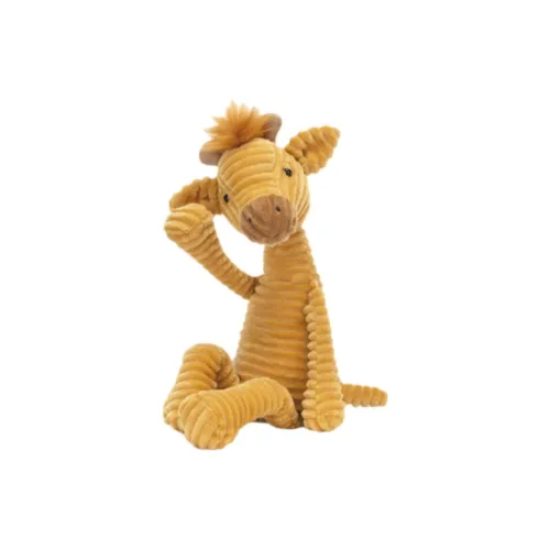 JELLYCAT Jungle Animal Подкладка Жираф Кукла Плюшевая Кукла 40 см Рекомендуемая Высота