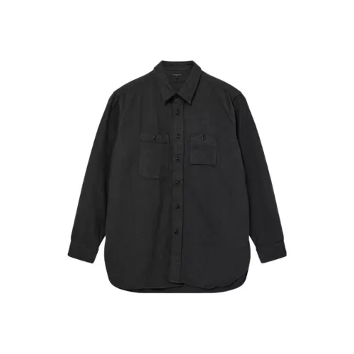 Рубашка Мужская Черная от сотрудничества Engineered Garments