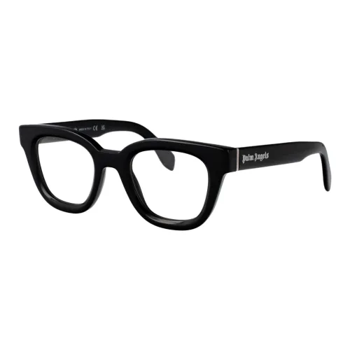 PALM ANGELS Ацетат Квадратные Оправы для Очков Унисекс Черные