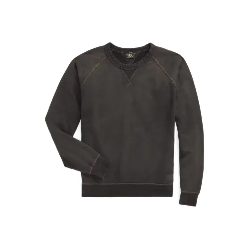 DOUBLE RL Свитшот Мужской Черный