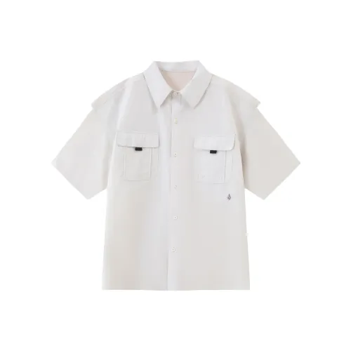 VOLCOM LGR Светло-серый Унисекс Рубашки