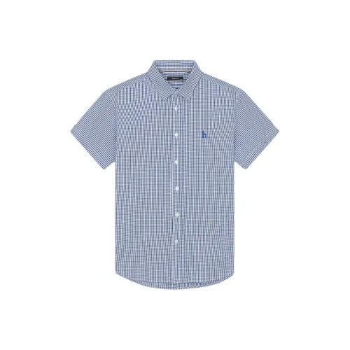 HAZZYS Темно-синие мужские рубашки