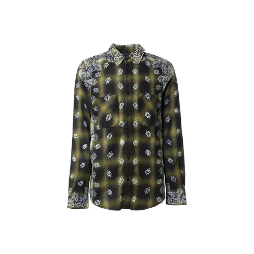 AMIRI Зеленые Мужские Рубашки