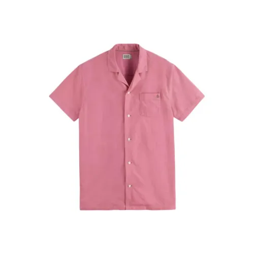 Scotch Soda FW24 Рубашка Мужская Розовая
