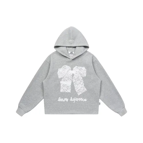 EMPTY REFERENCE Толстовка Унисекс Серый