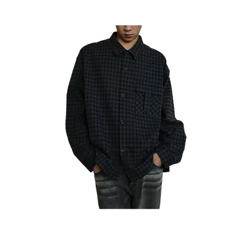 The Last Redemption FW24 Рубашка Унисекс Blue