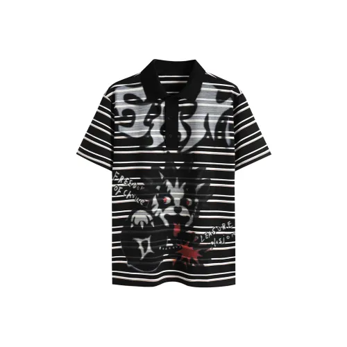 DND4DES Поло Унисекс Черное