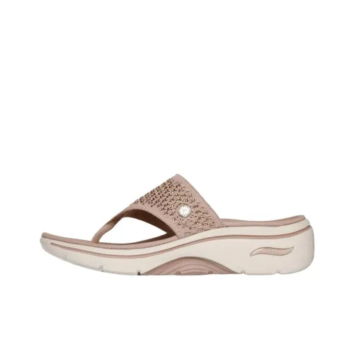 Martha Stewart x Skechers GO walk Arch Fit 2,0 Quiet Flip Flops Женские Серые