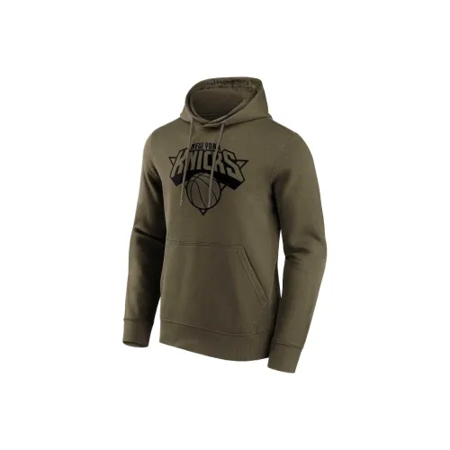 NBA New York Knicks Fanatics Толстовка Мужская Оливковая