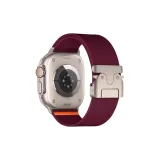 Вязаные ткани, полотняное переплетение, парашют, закрывающая застёжка, бургундский цвет