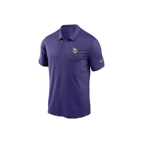 Nike Dri FIT Sideline Victory NFL Minnesota Vikings Polo Мужской Фиолетовый