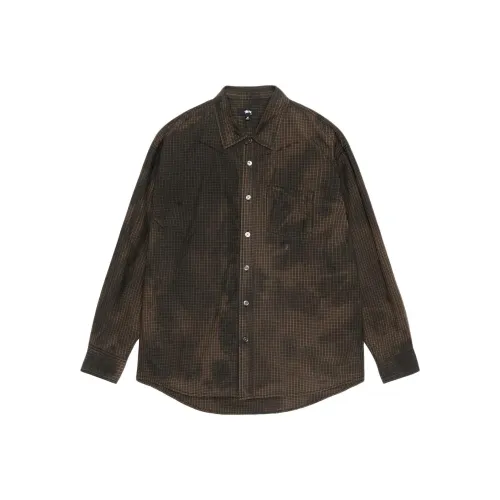 Stussy Праздничные Унисекс Рубашки