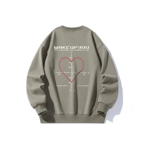 WKPY Свитшот с круглым вырезом Унисекс Парный