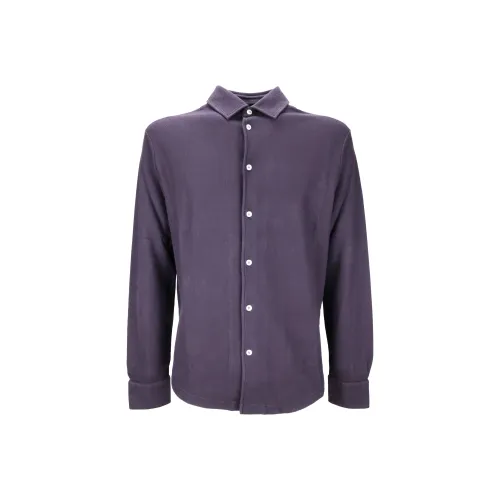 Loro Piana Фиолетовые Мужские Рубашки