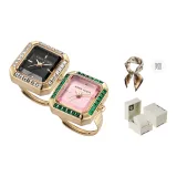 Чёрный Золото + Розовый