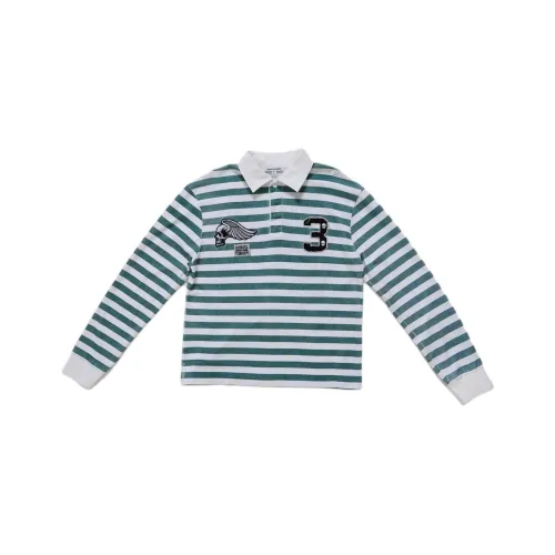 Jaded London Drift Series SIGMA Регби Топ Поло Мужской Зеленый