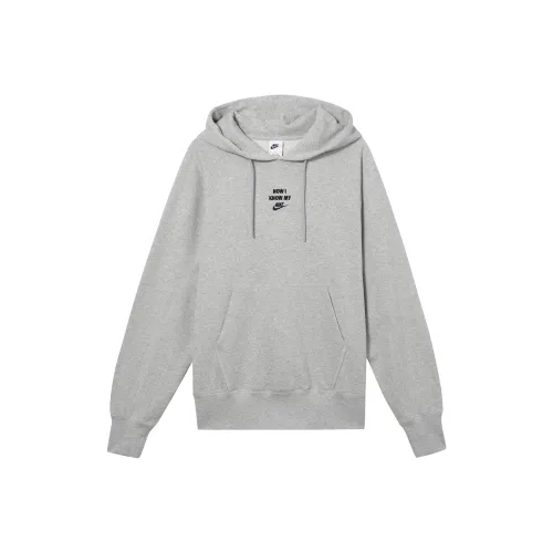 NIKE Серый Унисекс Свитшоты
