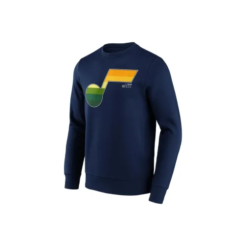 NBA Fanatics Utah Jazz Свитшот Мужской Темно-синий