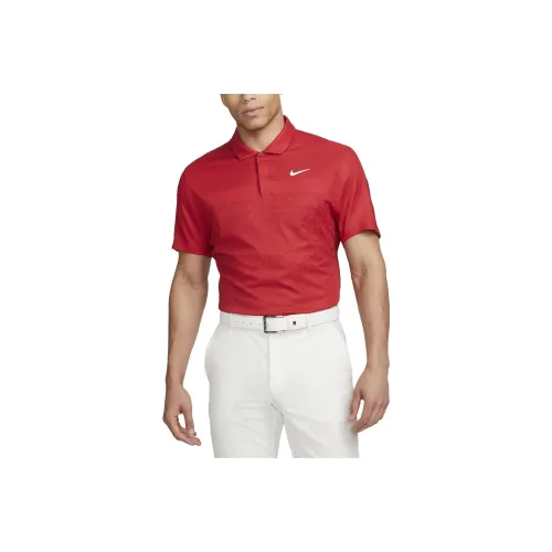 Nike Red Men's Polo