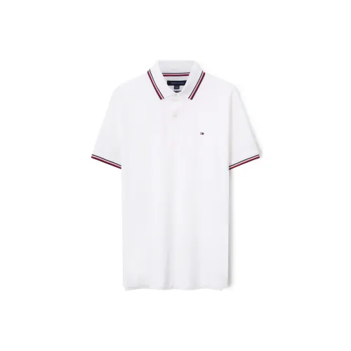 Tommy Hilfiger Облако Bath Белый YAF Мужская Поло