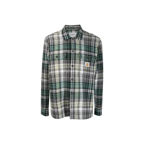 Carhartt WIP Зеленые Мужские Рубашки