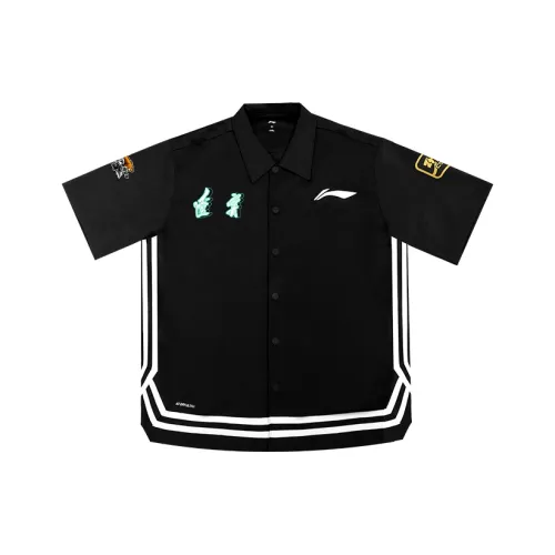 LINING CBA Collection Collection Рубашка Унисекс Черный