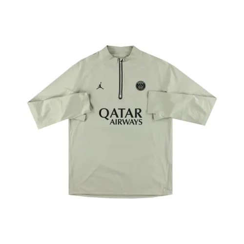 JORDAN Paris Saint Germain Бежевый Мужской Свитшот