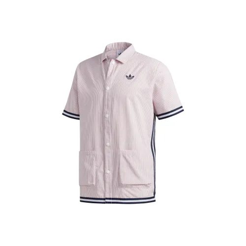 Adidas Originals Рубашка Мужская Пыльно-Розовая