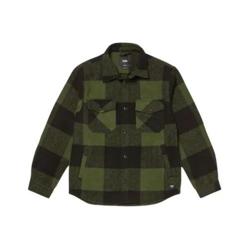 VANS Зеленый Мужской Рубашки