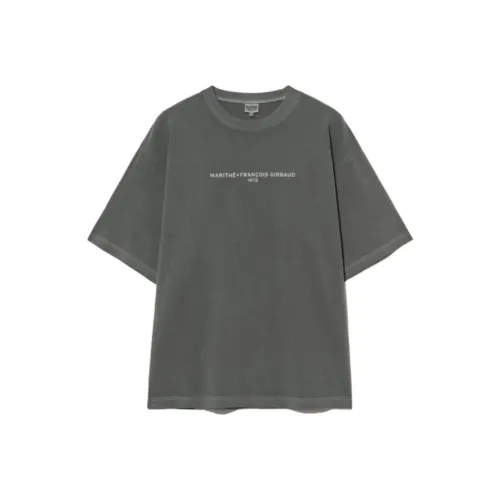 Marithe Francois Girbaud SS25 T Рубашка Унисекс Угольный Серый