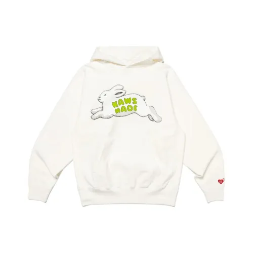 Human Made X Kaws Human Made X Kaws Co Branded Series Толстовка Унисекс Белый
