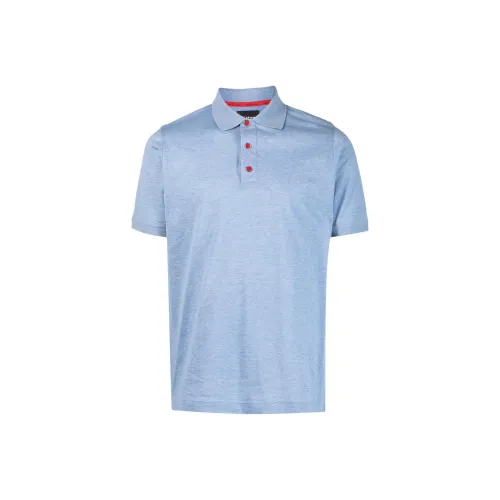 KITON Мужская рубашка с коротким рукавом
