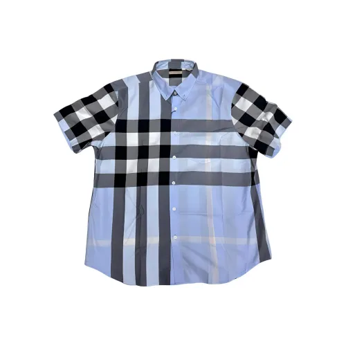 Burberry Мужские Синие Рубашки