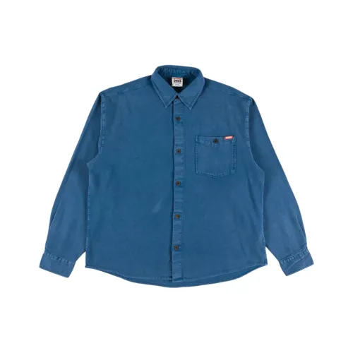 Deus Ex Machina Рубашка Мужская Moroccan Blue