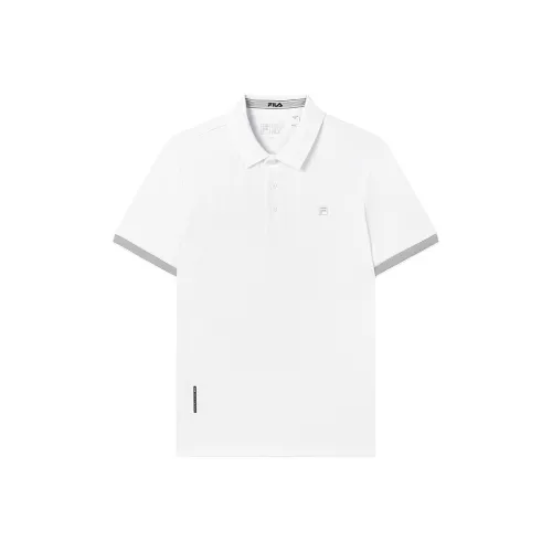 FILA Polo Мужское Стандартное Белое
