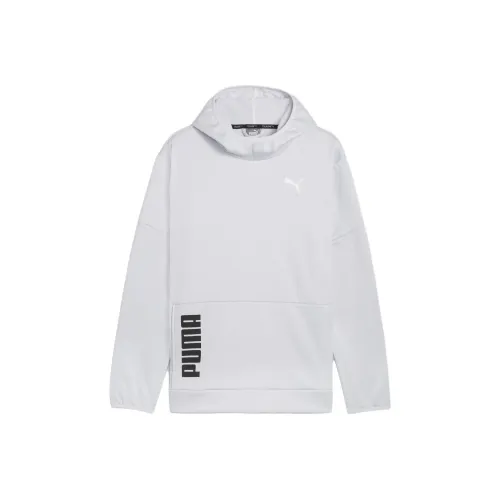 PUMA PWRFLEECE Толстовка Мужская Туманный Серебряный